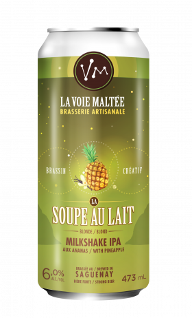 Canette 473ml - Soupe au lait (Milkshake IPA)
