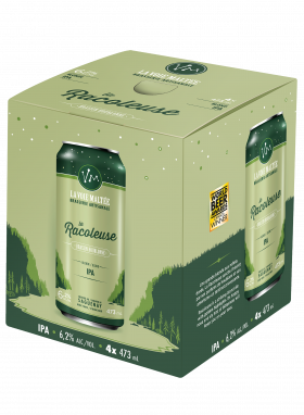 Caisse de 6 X 4pack de 473ml Racoleuse